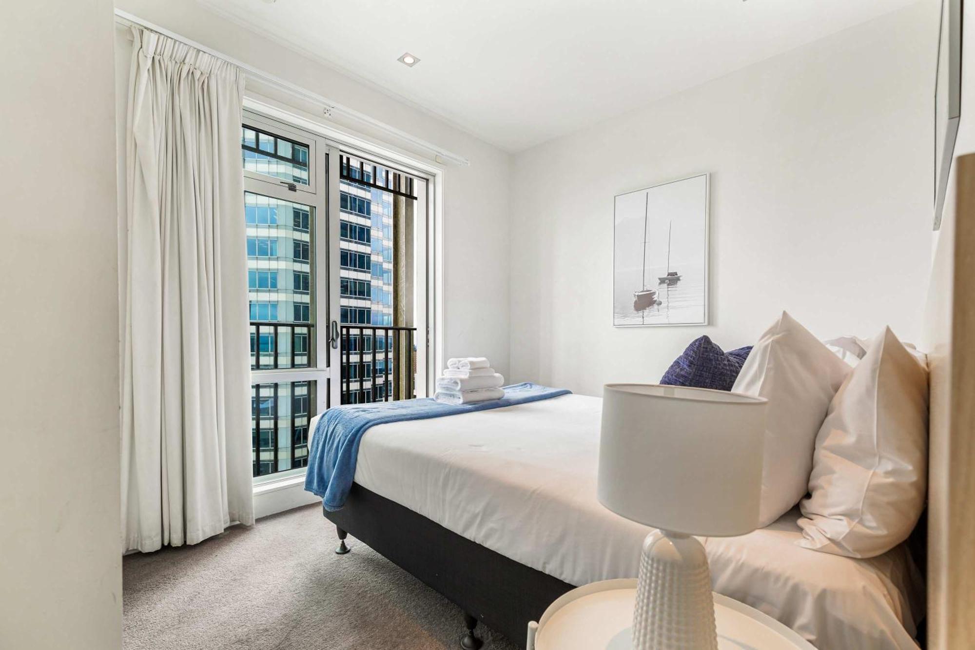 Luxury 2Br Apt In Cbd Pool, Gym, Prime Spot 奥克兰 外观 照片